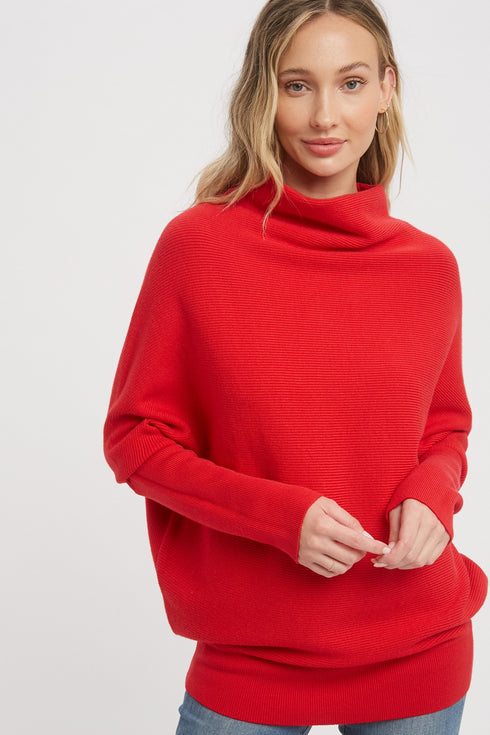SLOUCH NECK DOLMAN TOP